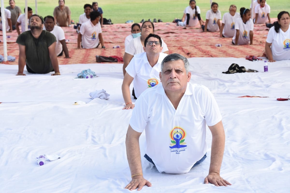 world yoga day, Yamunanagar