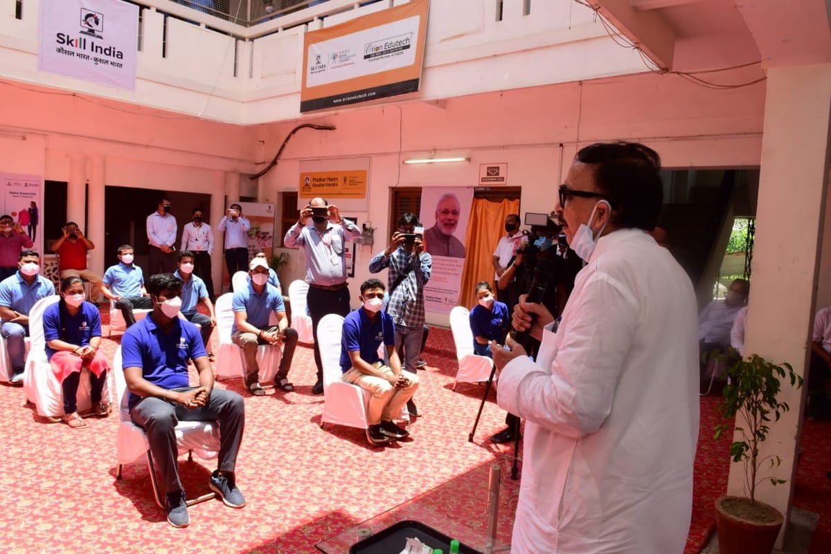 Skill Development Minister Mahendra Nath Pandey said healthcare system connect with skill development mission will provide better opportunities for employment