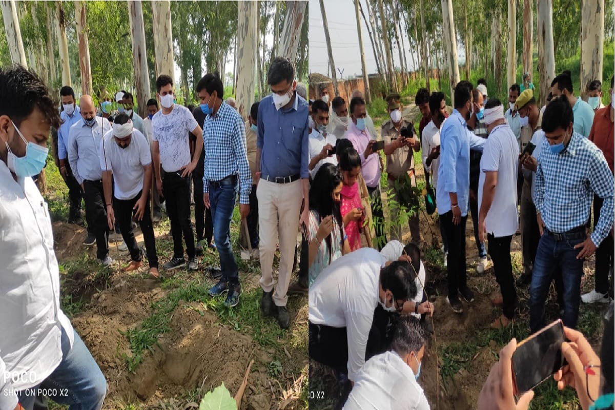 Commissioner Surendra Singh started the rejuvenation of Kali river in Meerut and see photos