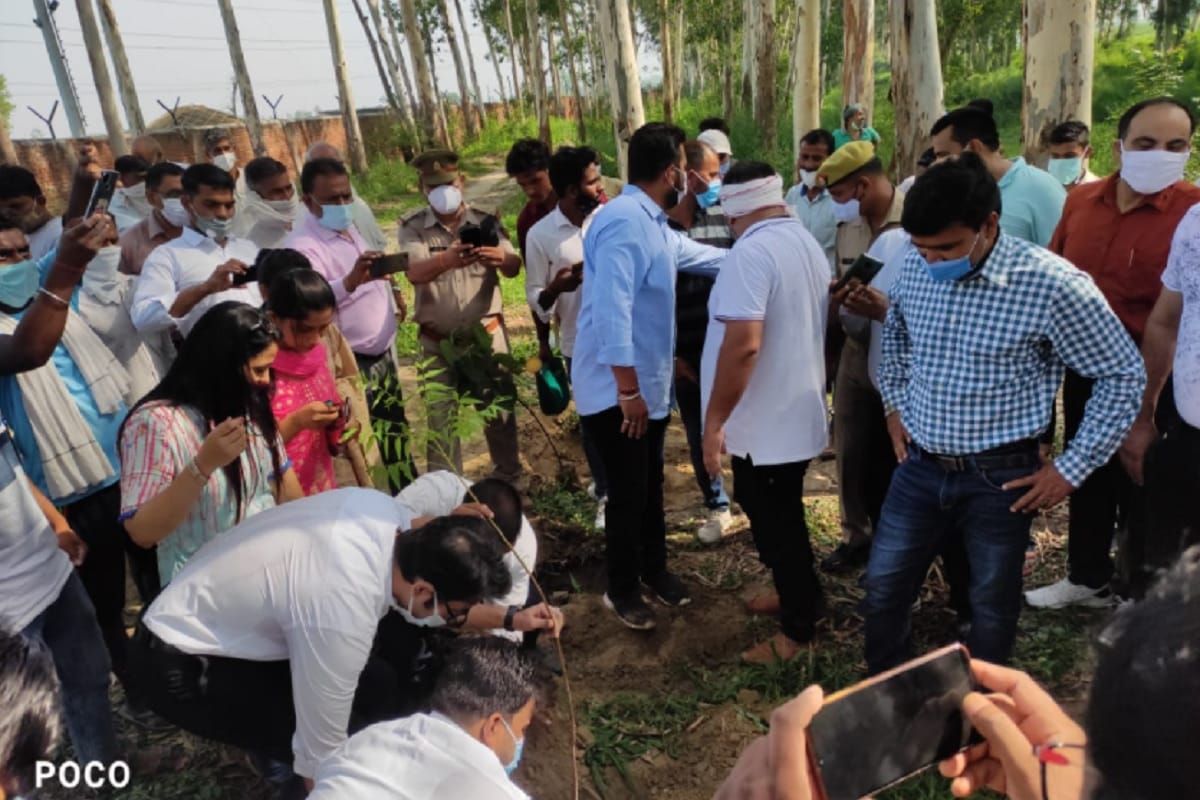 Commissioner Surendra Singh started the rejuvenation of Kali river in Meerut and see photos