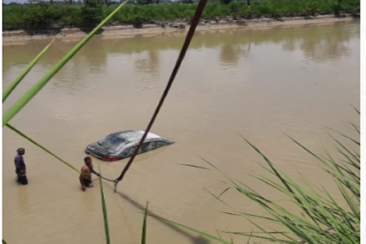 UP News: Two people were died by drowned in the canal and now the body and car have been found in river at Muzaffarnagar