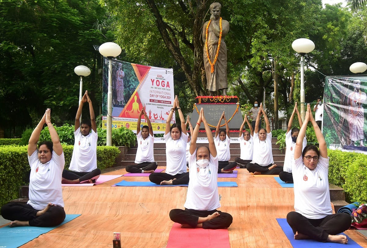 Yoga Day: The battle of victory on the strength of yoga, house to house asana-pranayama