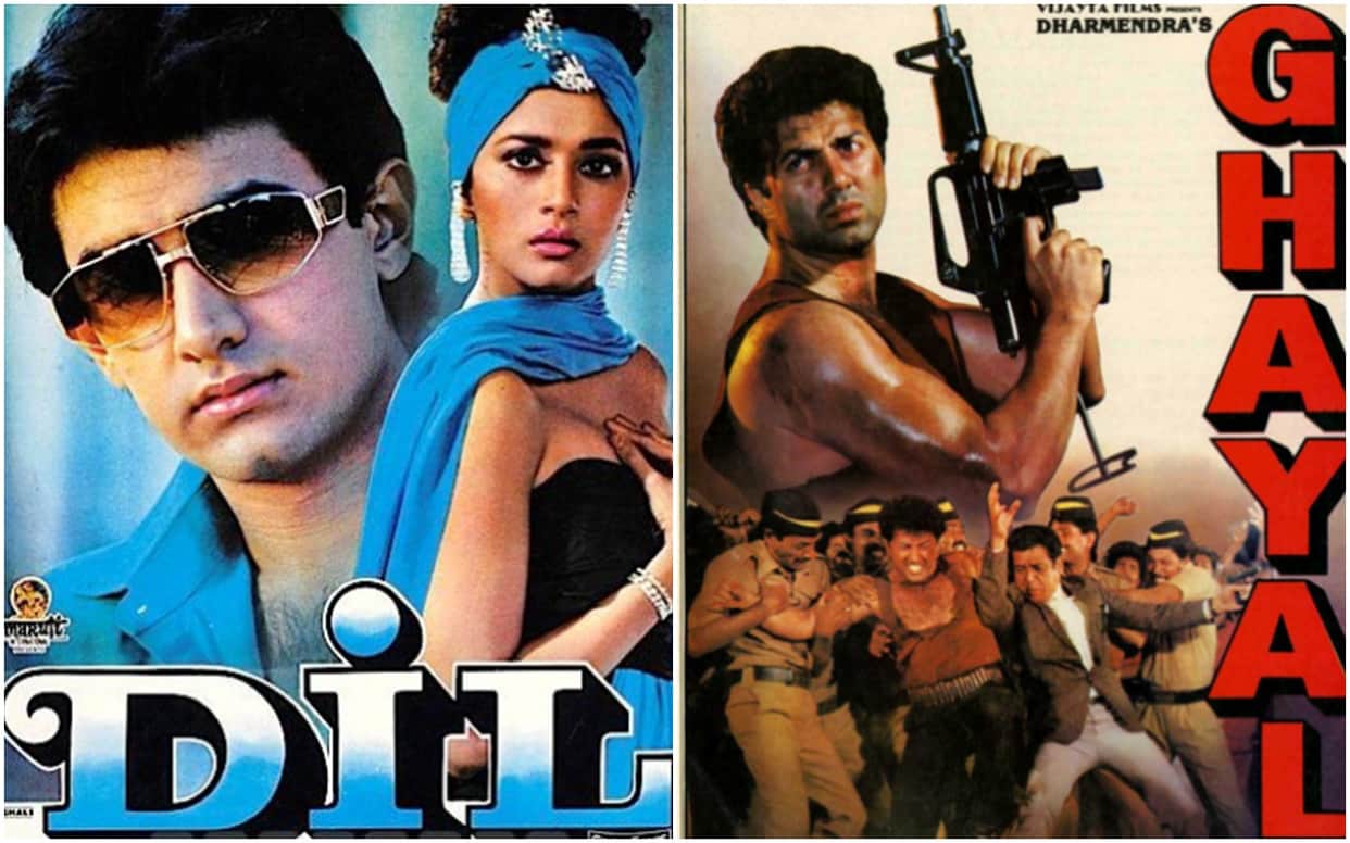 aamir khan dil and sunny deol ghayal completed 31 years
