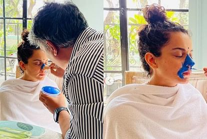Kangana Ranaut is ready to play Indira Gandhi role in her next film share photos on Instagram