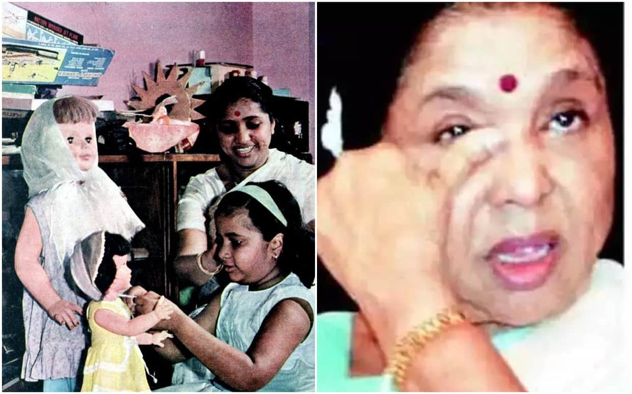 When asha bhosle daughter varsha Commited suicide by shooting herself with a licenced gun
