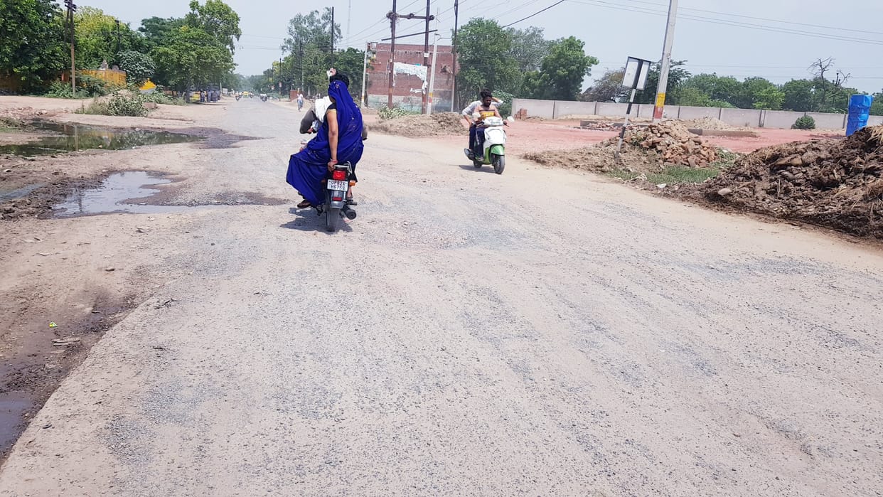 Difficult to reach Tehsil and Women's Hospital