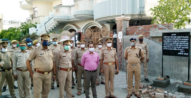 gangster vinod sharma and his brother's property attached