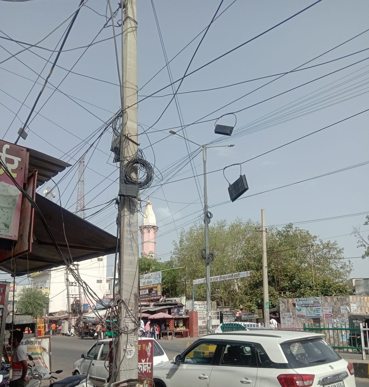 Action will be taken against internet providers and cable operators who put wires on poles without permission