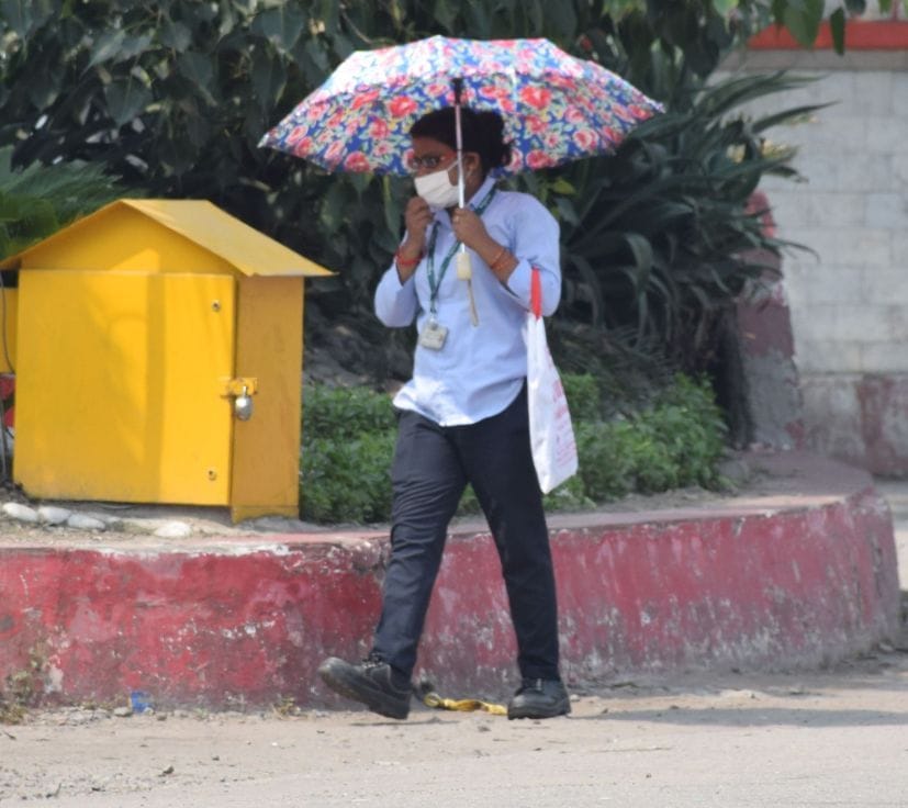 Weather change in district