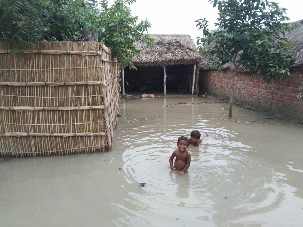 Girl fell in flood water from cot, dies