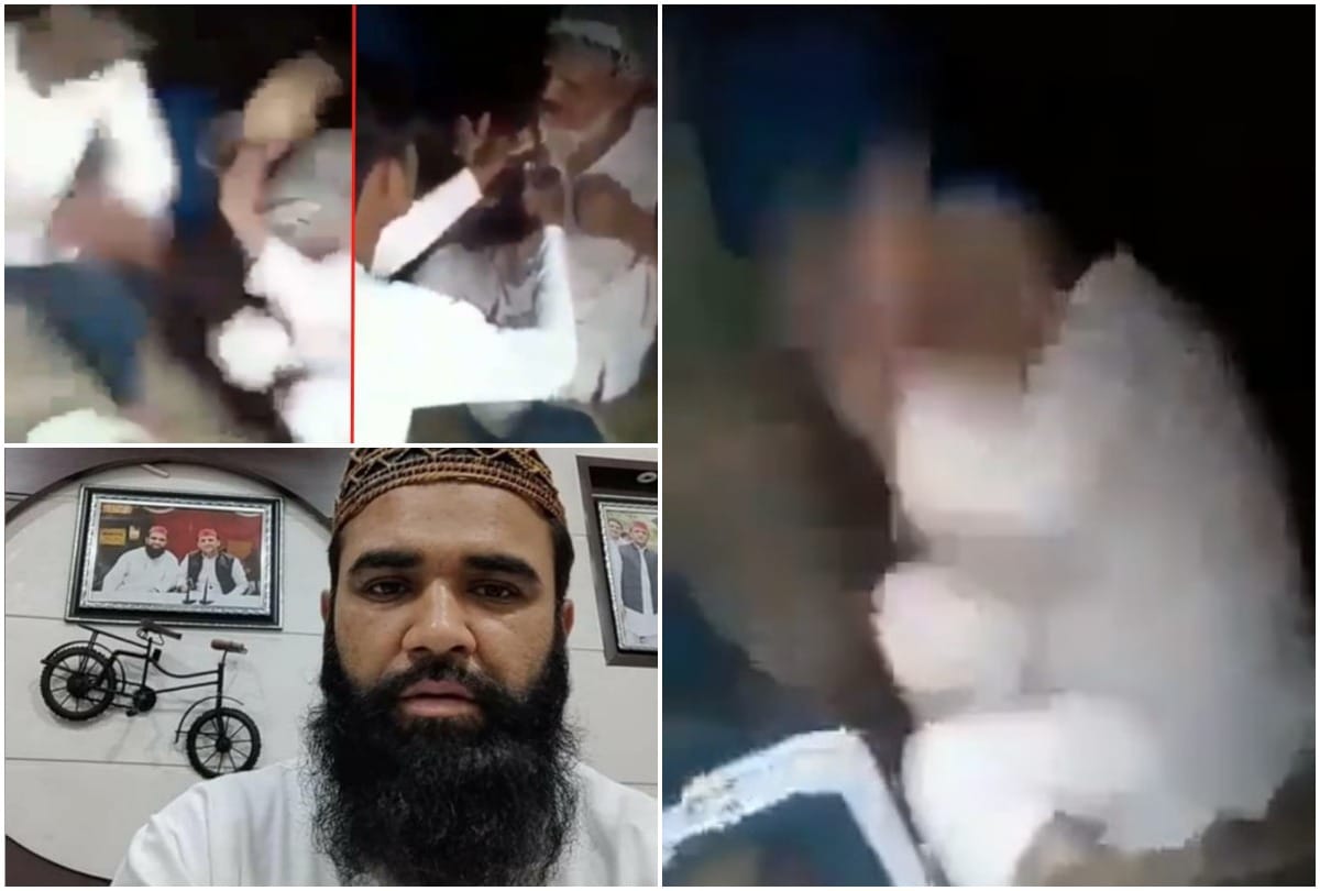 loni ghaziabad beard cutting case Tantric Samad reversed statement, says shaved his beard but did not raise religious slogans
