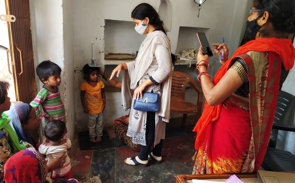 1882 Weight day report summoned from Anganwadi centers