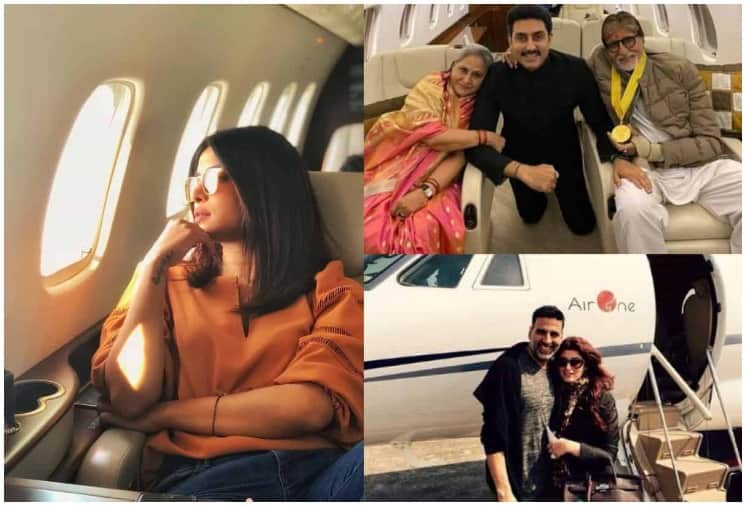 Bollywood Celebs who owns their Private Jet Akshay Kumar Amitabh Bachchan Priyanka Chopra
