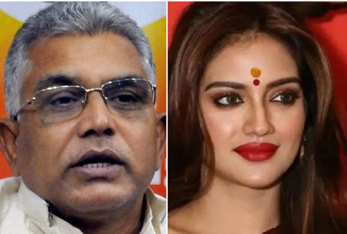 Bengal bjp chief dilip ghosh demands nusrat jahan resignation