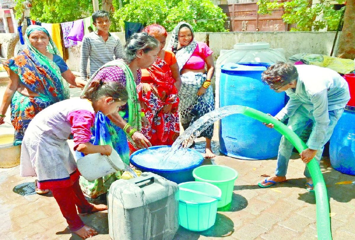 Water Supply Stoped From Sikandra Water Works In Agra City