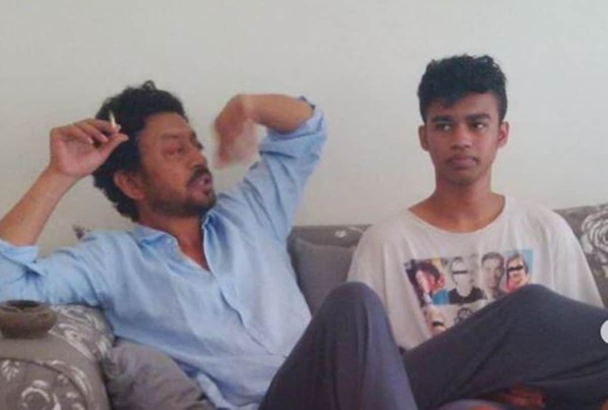 Irrfan khan son Babil share his father old photos said i feel bad that you are not here to see me