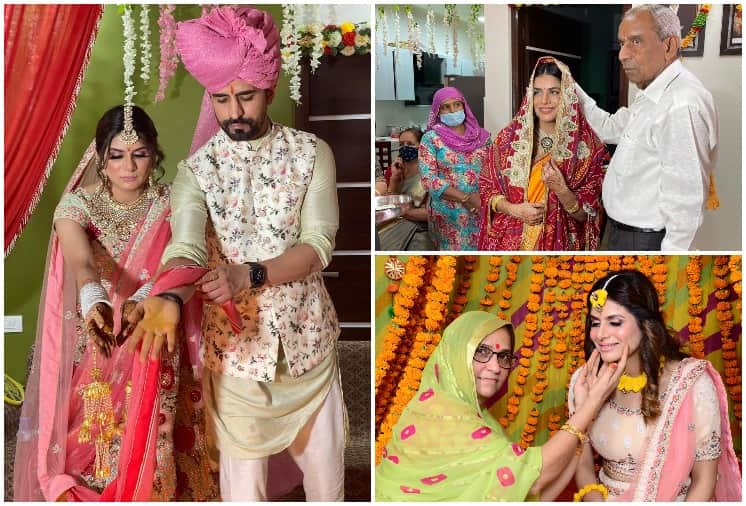 Kundali  Bhagya Actress Isha Anand Sharma ties the knot with Captain Vasdev Singh Jasrotia