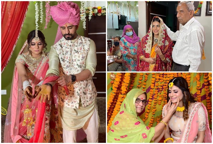 Kundali  Bhagya Actress Isha Anand Sharma ties the knot with Captain Vasdev Singh Jasrotia