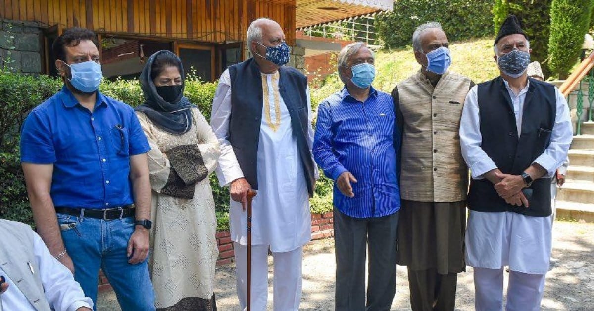 Gupkar alliance demographic changing political propaganda completely failed in jammu kashmir