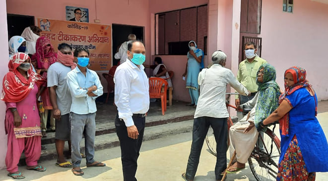 1530 people were vaccinated in a day in Sheikhpura Kadim