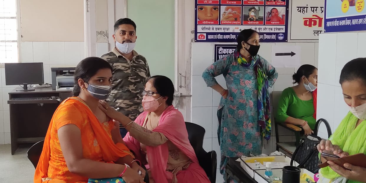 Record 13,489 vaccinations in 18 plus age group