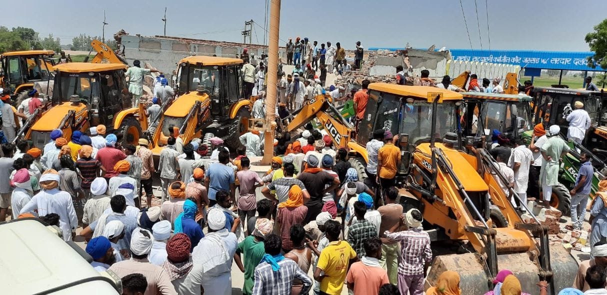 20 bulldozers installed to remove debris, four saved