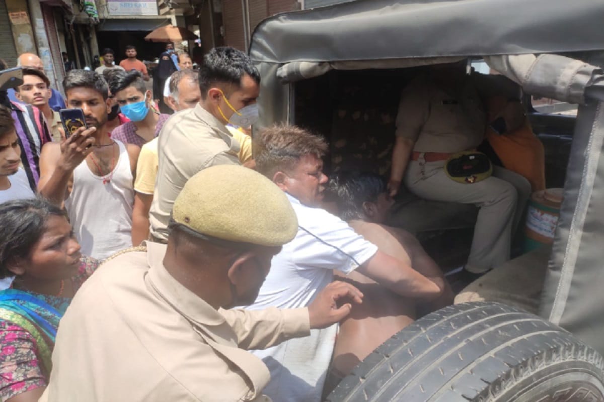 Meerut News: Attacked on Traffic police at Begumpul intersection in city and three accused arrested