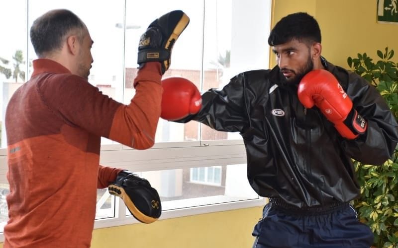 player ready for olympic games