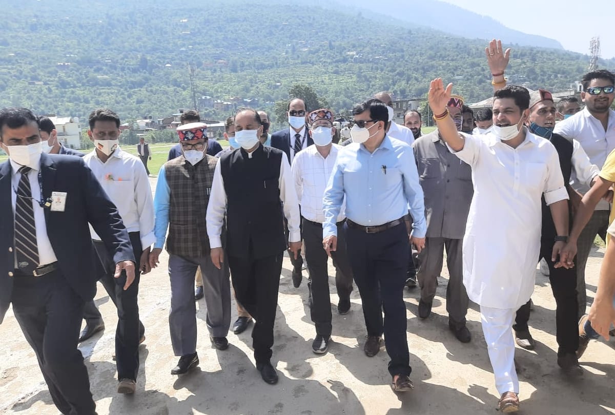 CM Jairam Thakur on two day visit to kullu himachal pradesh