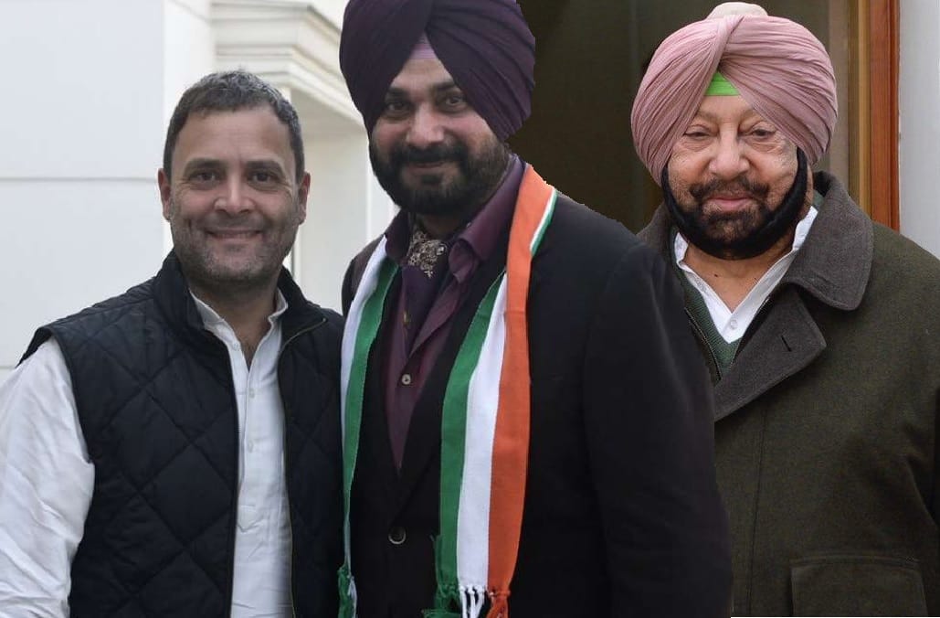 Punjab Congress: Sidhu and Amarinder dispute reached at lower level workers, fear of defeat in upcoming assembly elections 2022