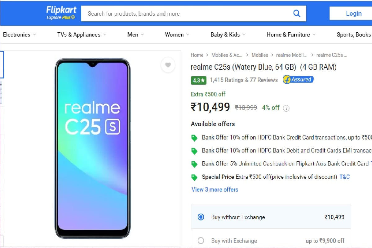 Realme C25s