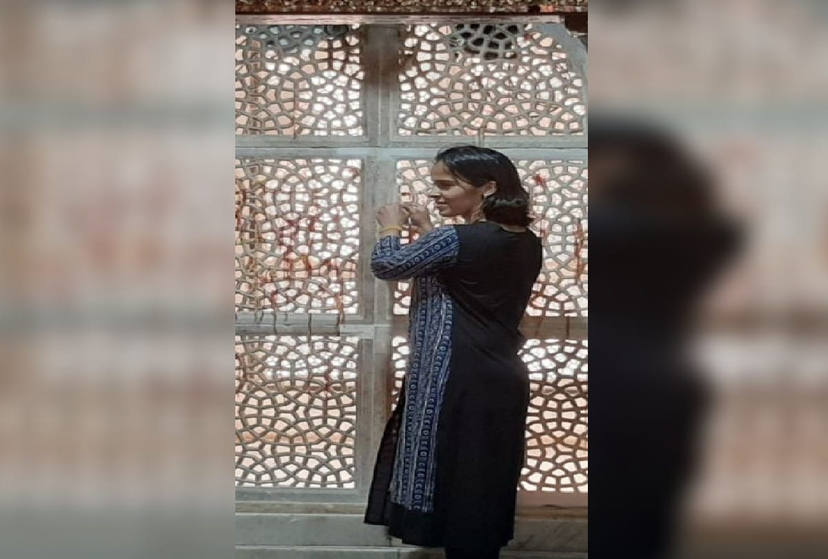 Indian Badminton Player Saina Nehwal Visits Fatehpur Sikri