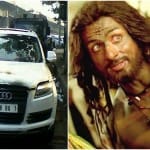 when Sonu Sood white Audi caught fire he left the car and came outside