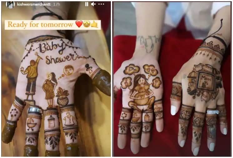 Kishwer Merchant is ready for her baby shower Shares Special Pics of the Ceremony