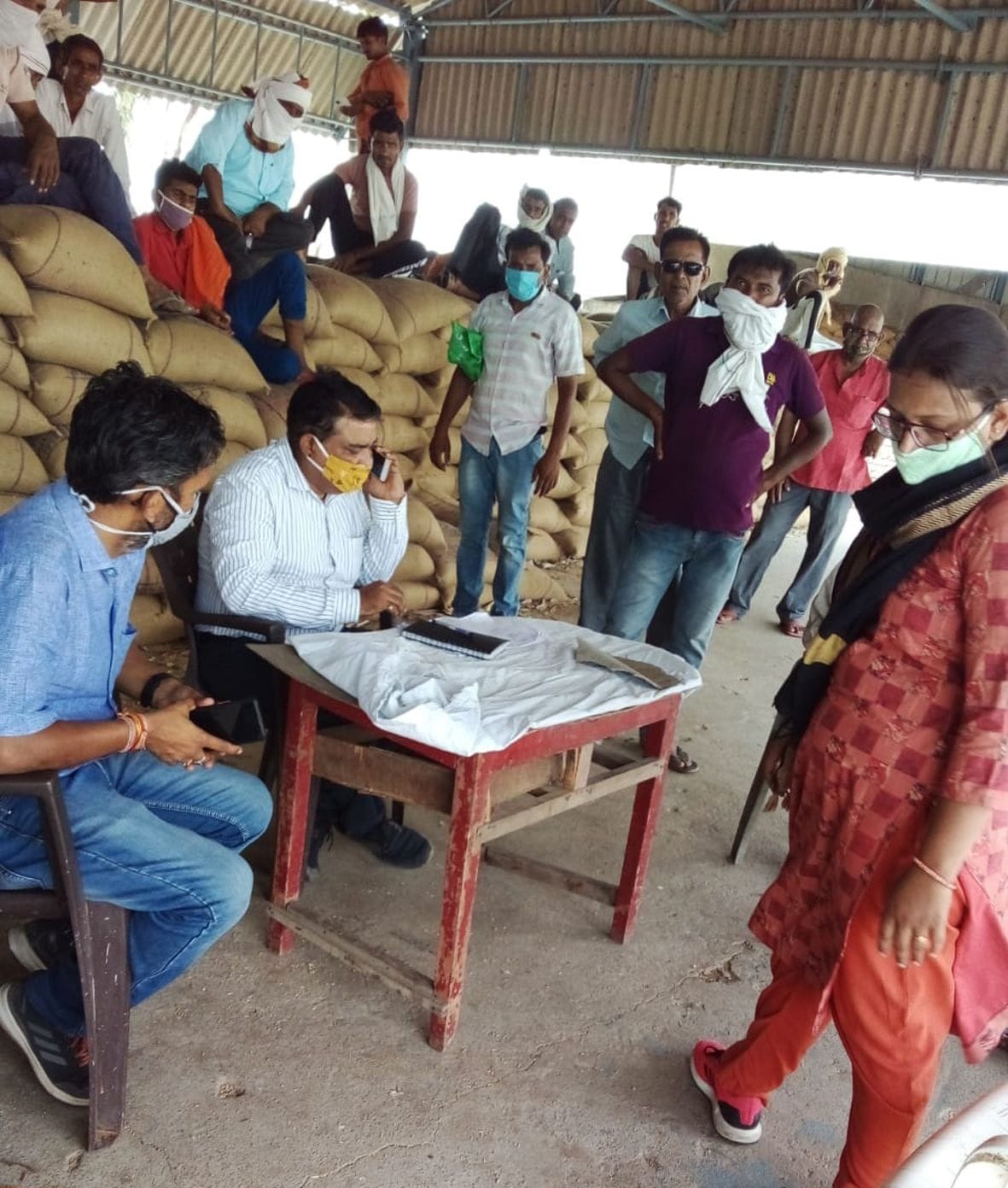Record 1.58 metric tonnes wheat purchased in the district