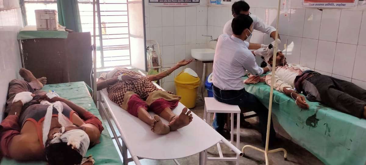 crime,marpeet,mahoba news