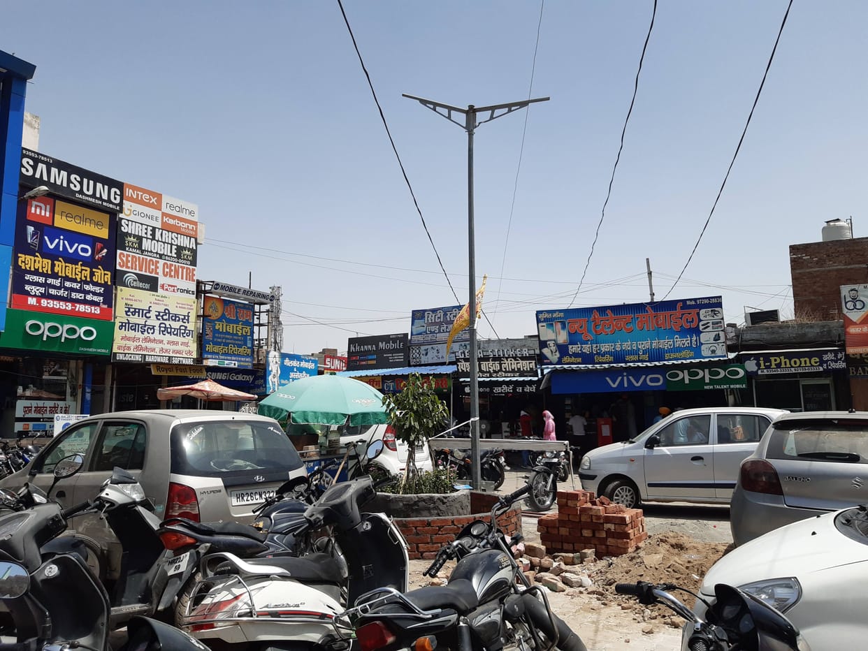 4200 new LED lights were to be installed in the city, not a single one