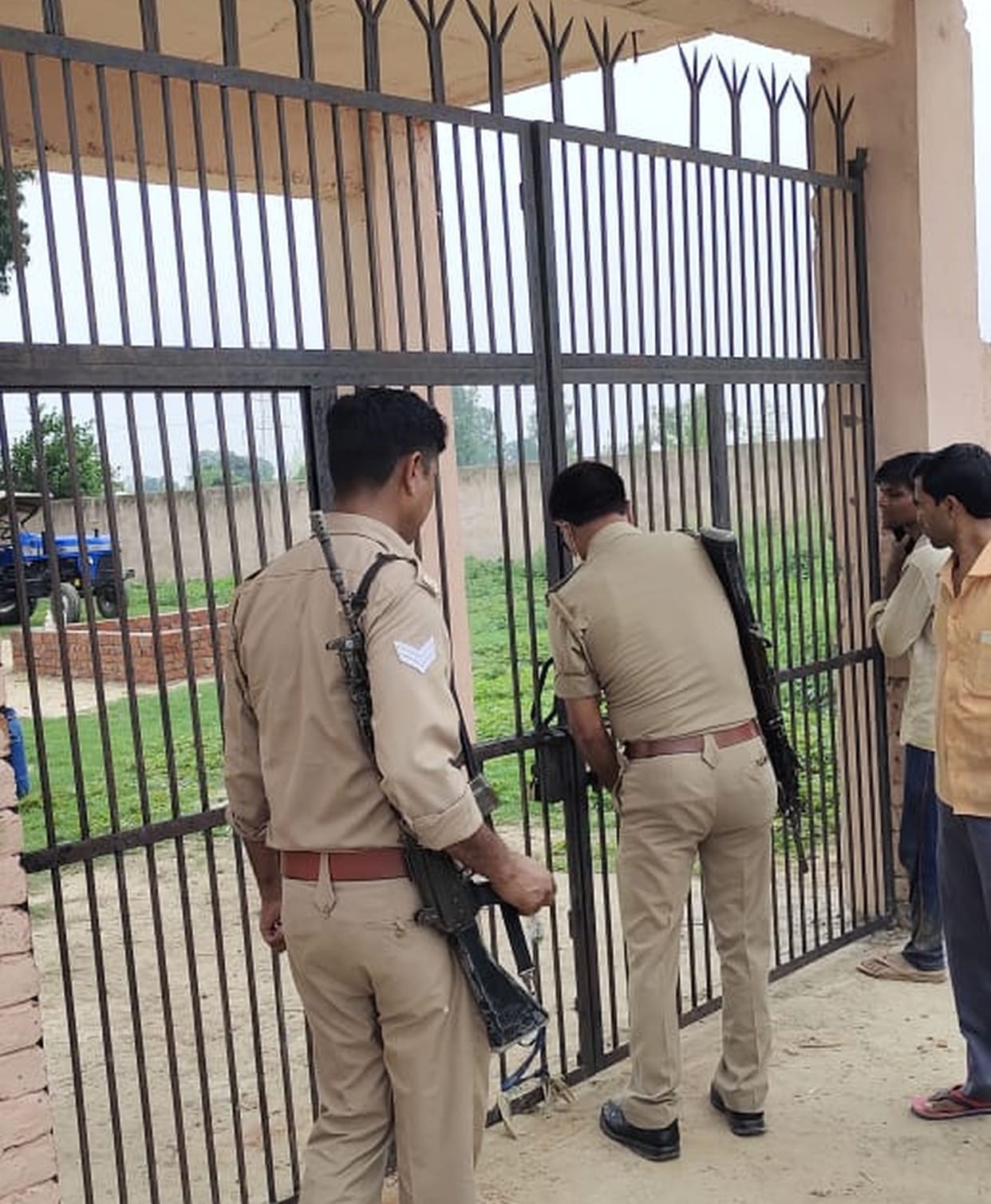 Controversy over the installation of an idol at Devasthan
