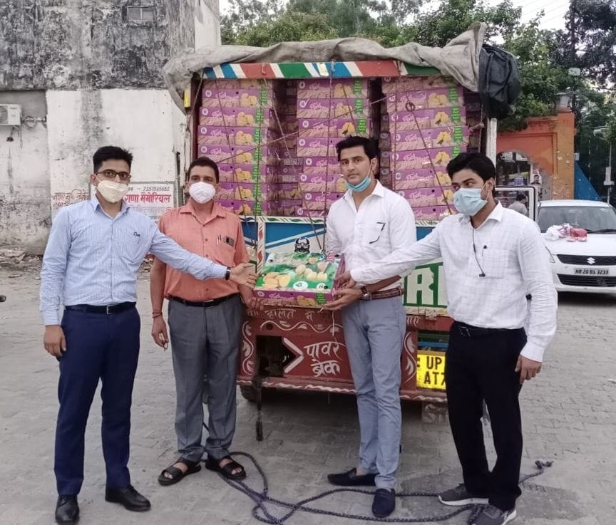 The district's mangoes exported to Saudi Arabia