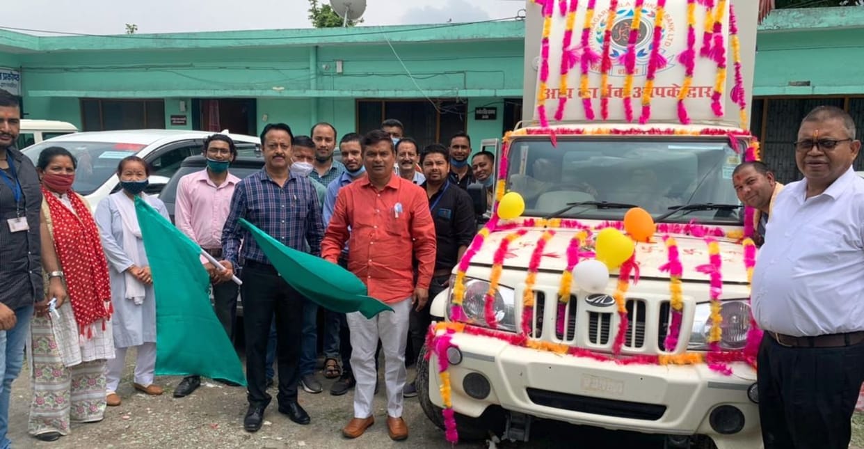 Cooperative bank's ATM van will provide banking facility to residents of villages
