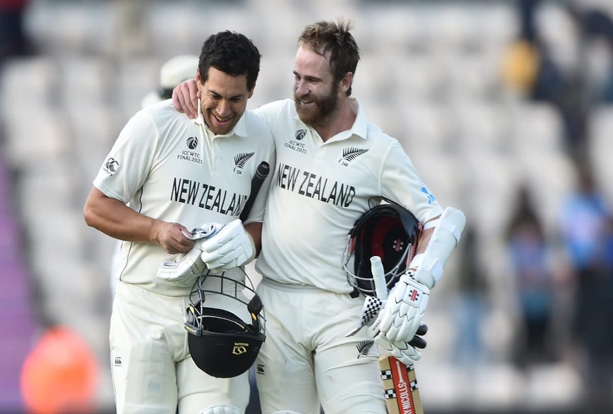 WTC final 2021 new zealand batsman roos taylor gets emotional after winning icc world test championship trophy against india at southampton