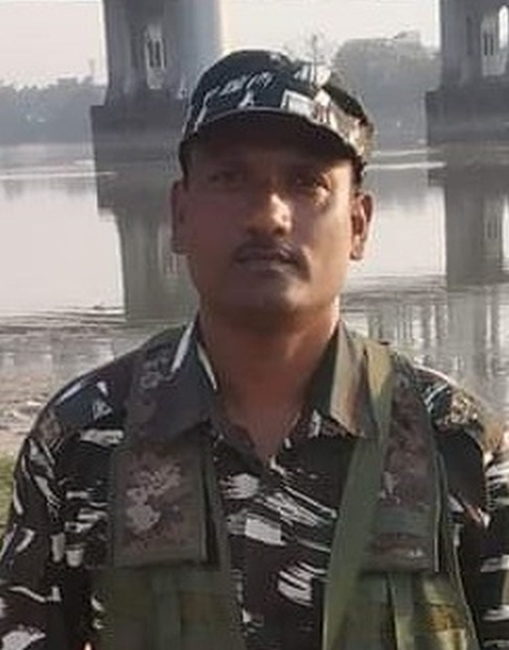 heart attack,etawah news,dies,crpf jawan,shrinagar