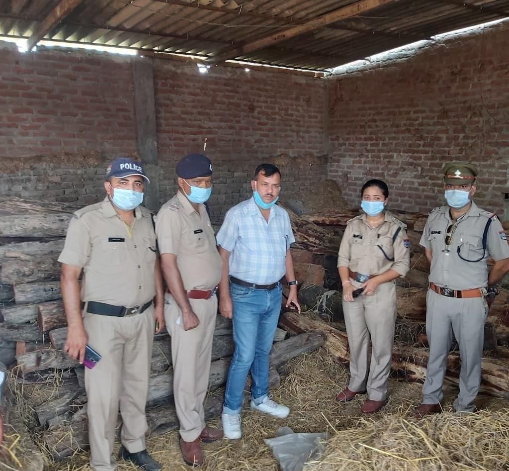 Logges caught in Farm house.