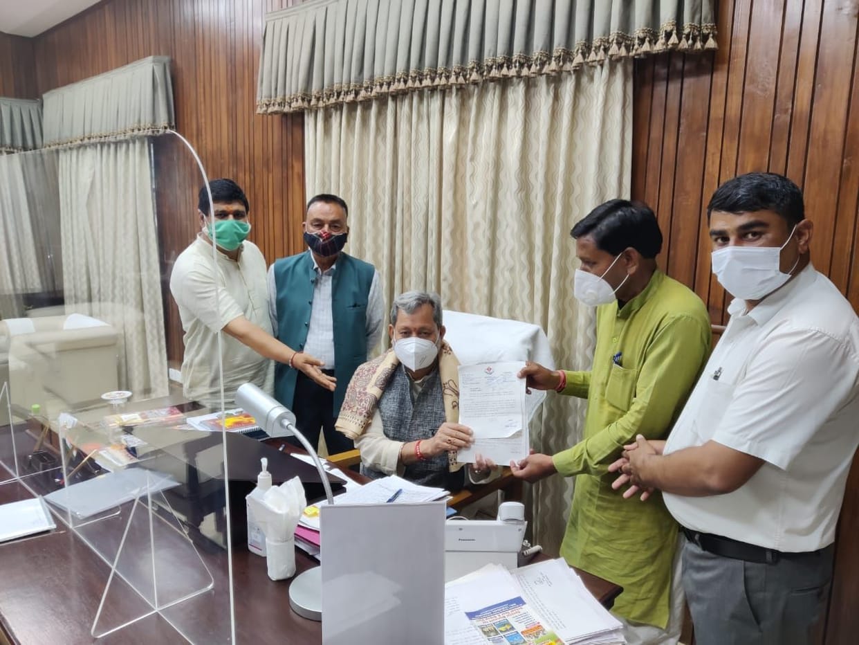 Villagers running for the city due to no hospital