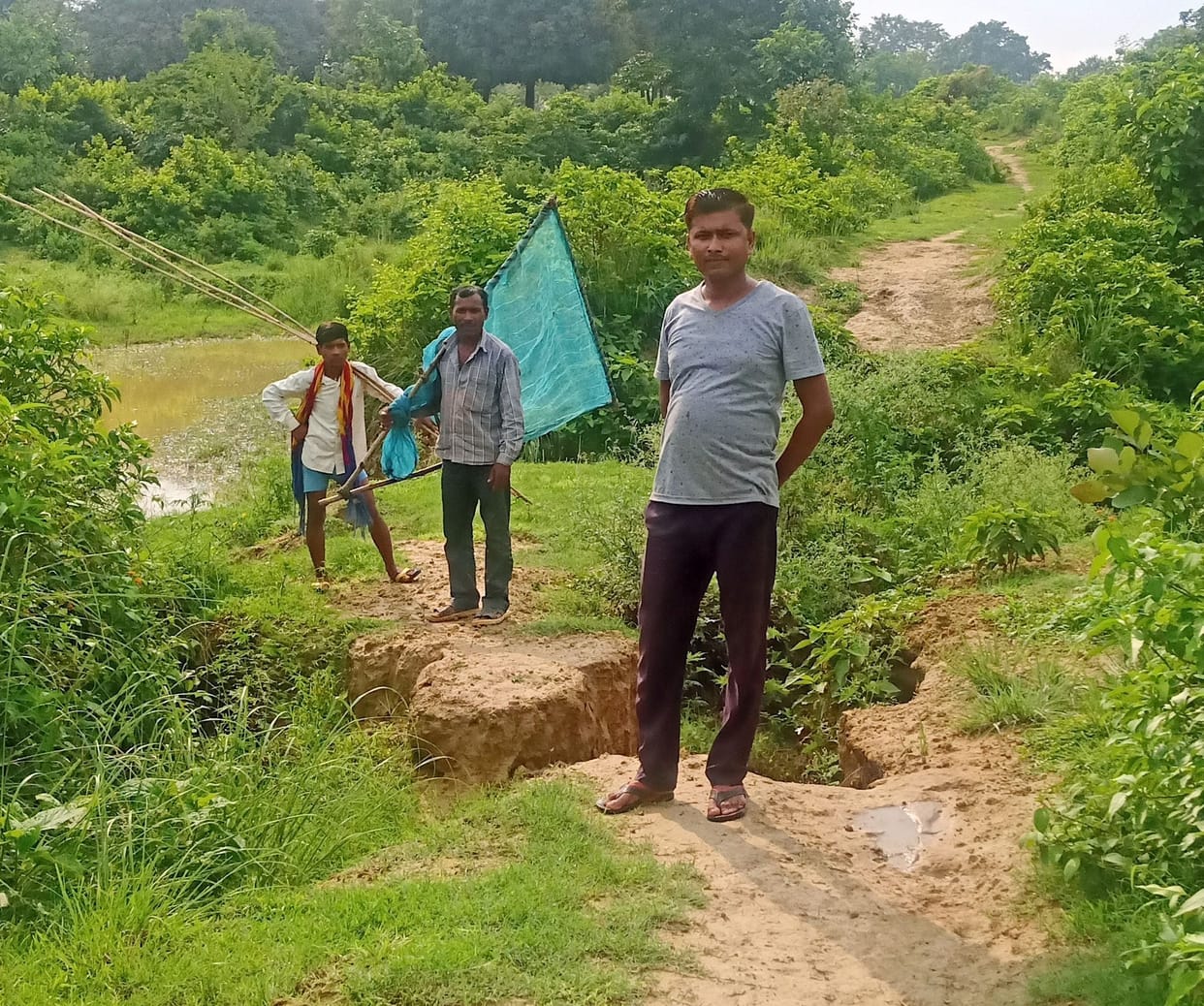 Villagers of Salempur and Patti did not see the car