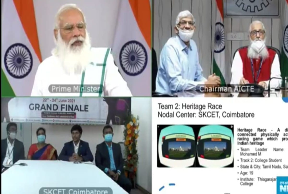 PM Narendra Modi praised the project of Heritage Race in toycathon