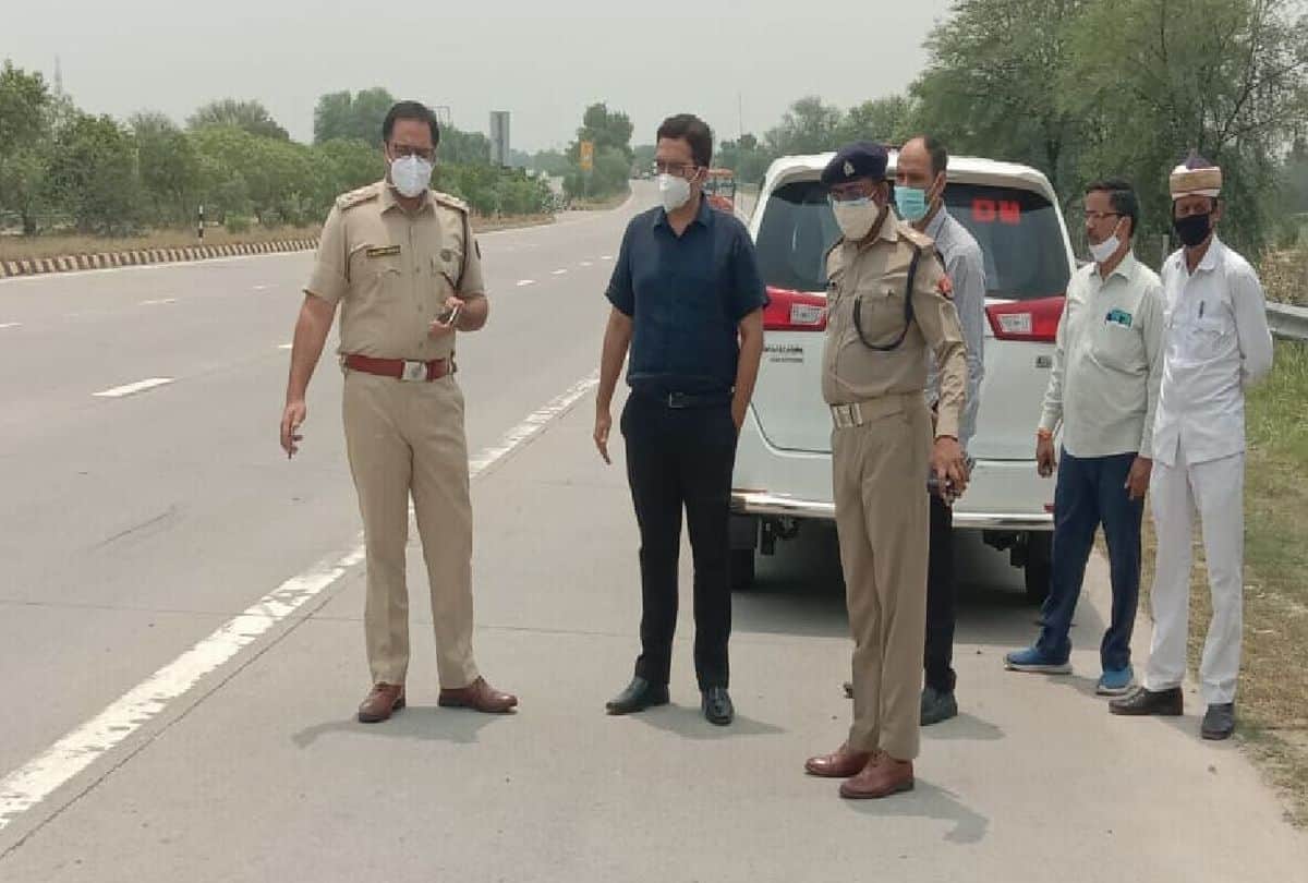 police searching driver and cleaner of truck who crashed the Commercial Tax officers on yamuna expessway