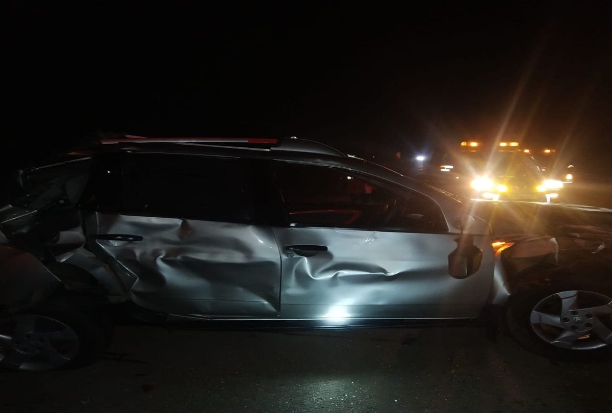 Road accident  two killed and two injured after overspeed car collided with tree on Ballia Buxar road