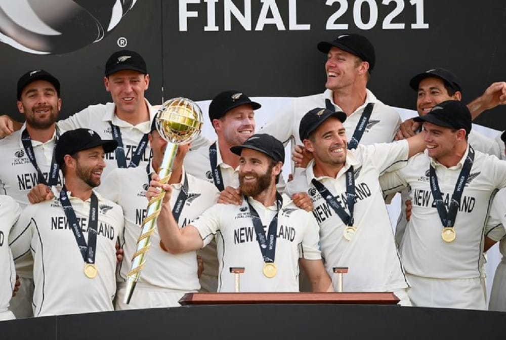 WTC FINAL: WTC champions New Zealand arrive home with ICC mace