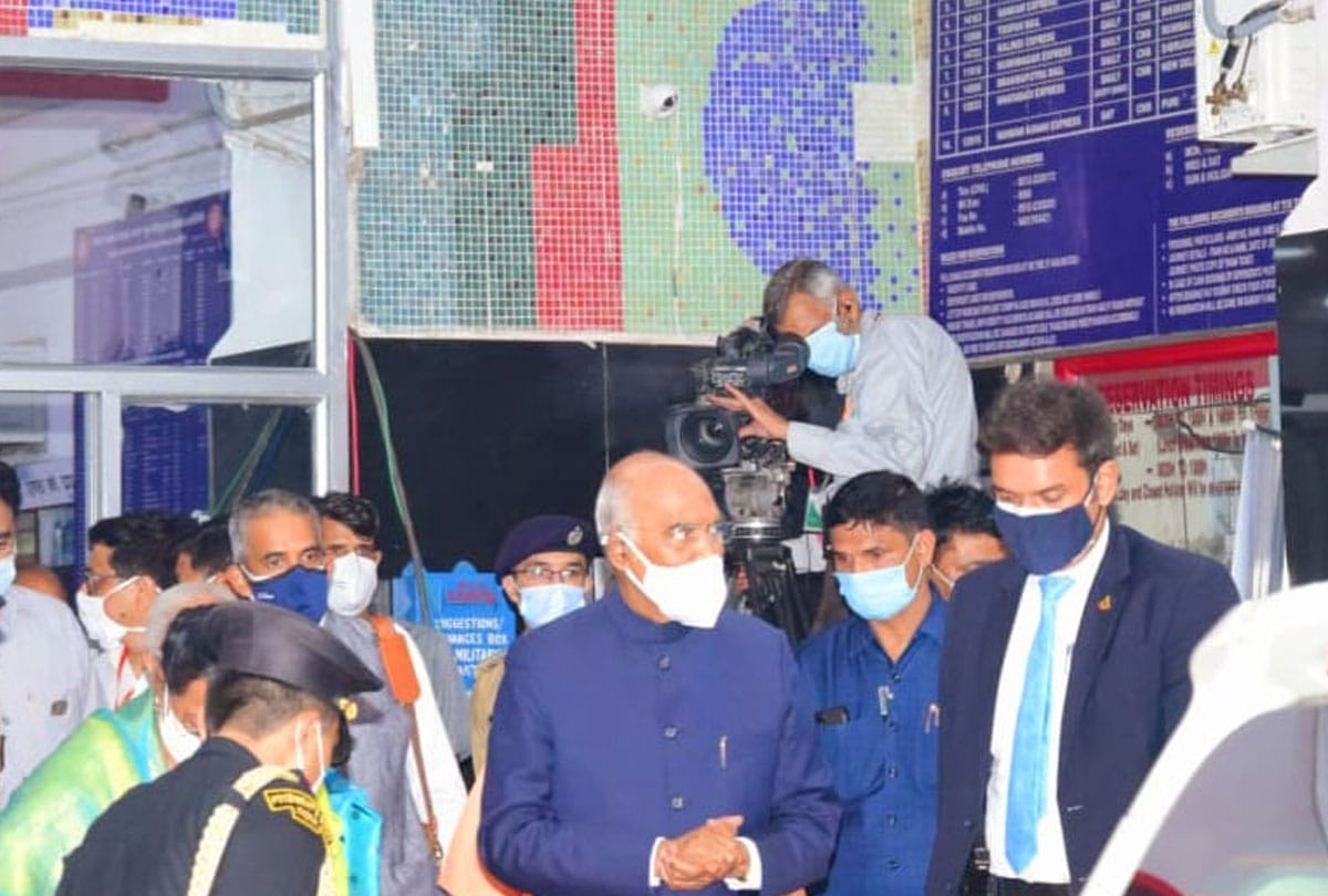 President Kovind Kanpur Visit: Journey of the President by President Train Maharaja Express